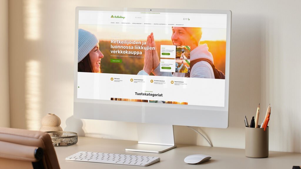 Retkielämys Oy – Verkkokaupan kokonaisuudistus ja päivitys moderniin PrestaShop 9 -aikakauteen 1 LuovaQ Oy - Referenssi | Retkielämys Oy - Verkkokauppa