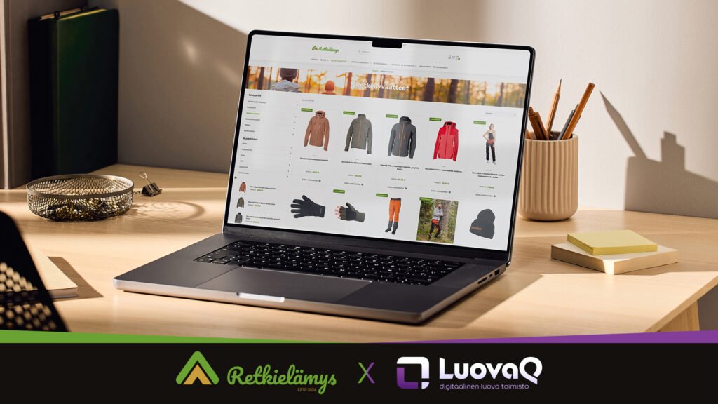 LuovaQ Oy - Referenssi | Retkielämys Oy -Verkkokauppa