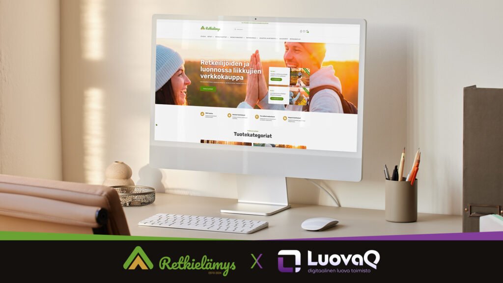 LuovaQ Oy - Referenssi | Retkielämys Oy -Verkkokauppa
