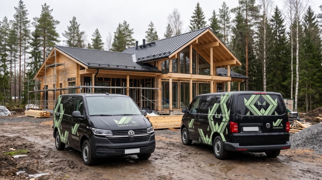 LuovaQ | Referenssi | Vanamokodit - Autoteippauksen suunnittelu